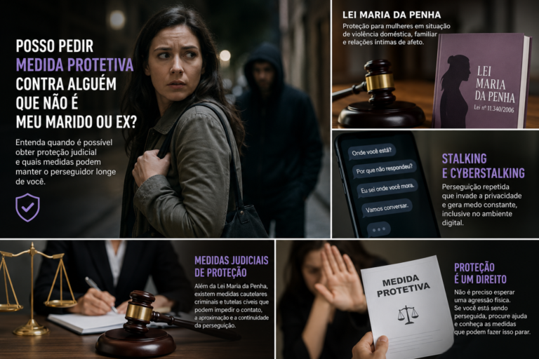 Medida protetiva contra perseguidor que não é marido ou ex
